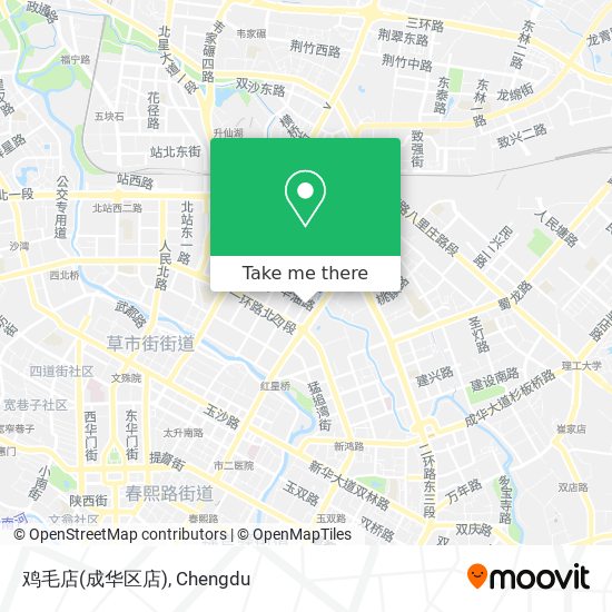 鸡毛店(成华区店) map