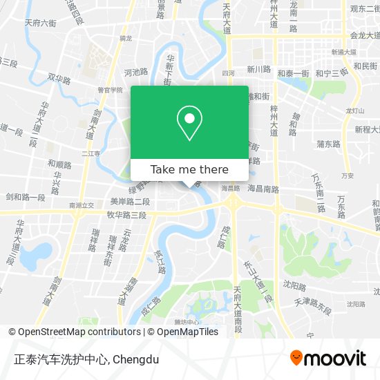 正泰汽车洗护中心 map