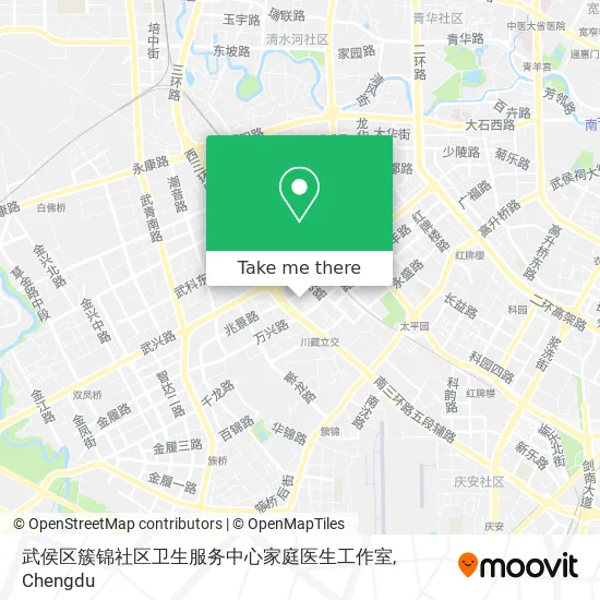 武侯区簇锦社区卫生服务中心家庭医生工作室 map