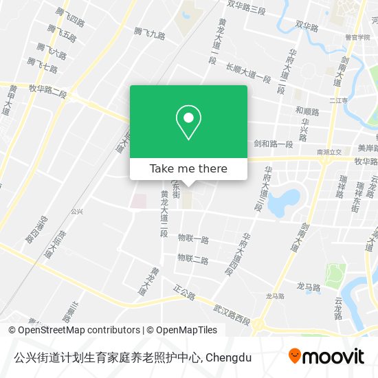 公兴街道计划生育家庭养老照护中心 map