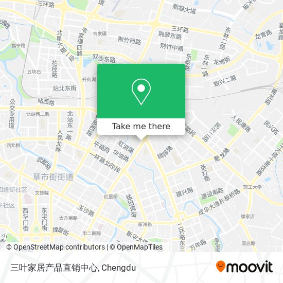 三叶家居产品直销中心 map