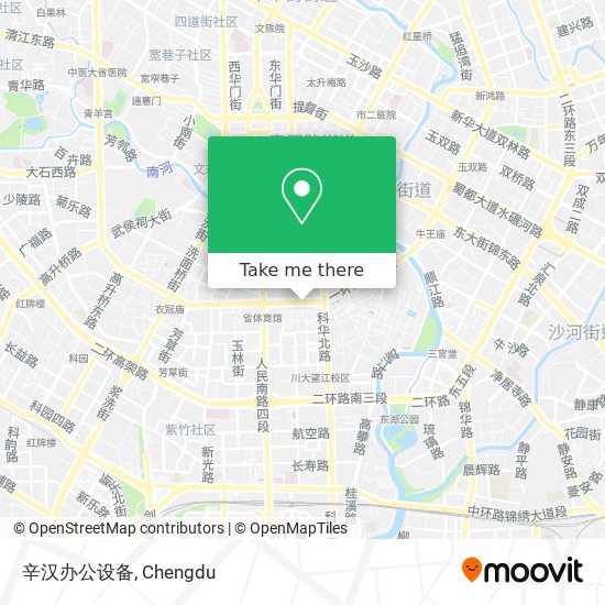 辛汉办公设备 map