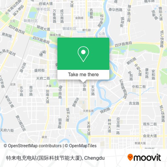 特来电充电站(国际科技节能大厦) map