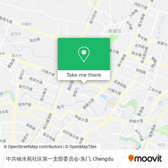 中共锦水苑社区第一支部委员会-东门 map
