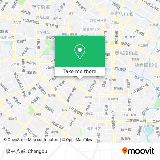 森林八戒 map