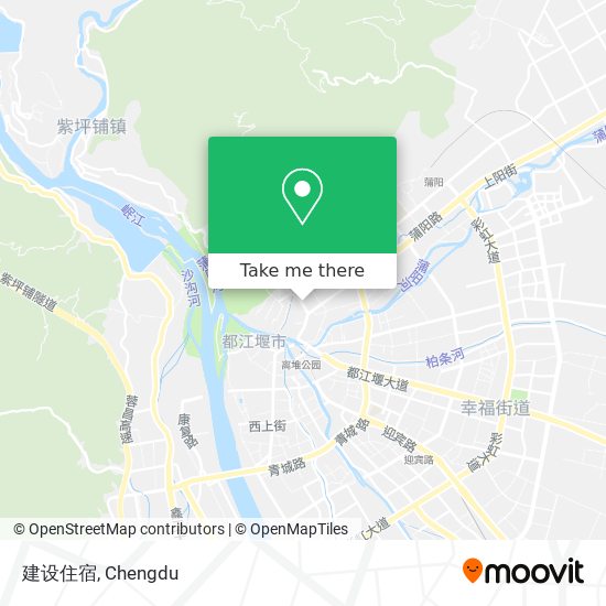 建设住宿 map