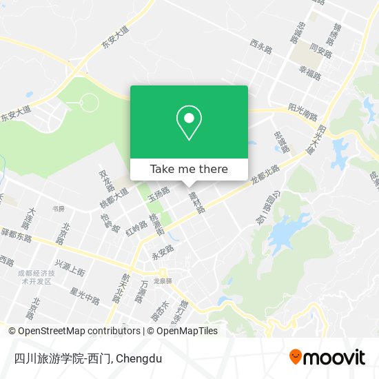 四川旅游学院-西门 map