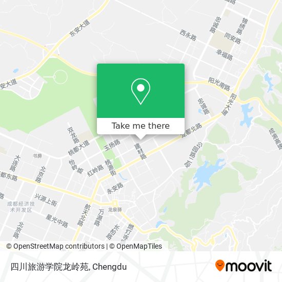 四川旅游学院龙岭苑 map