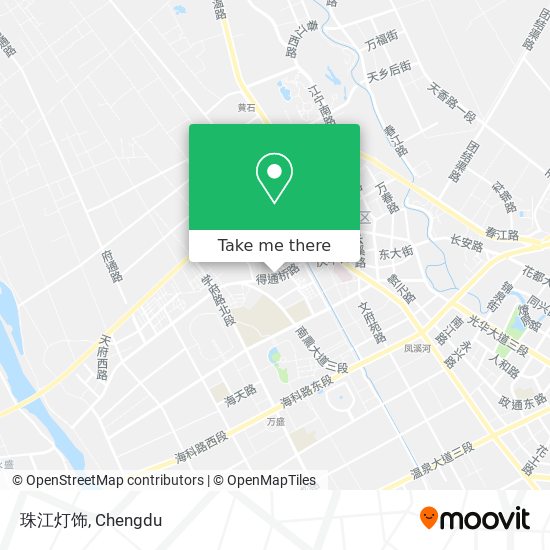 珠江灯饰 map