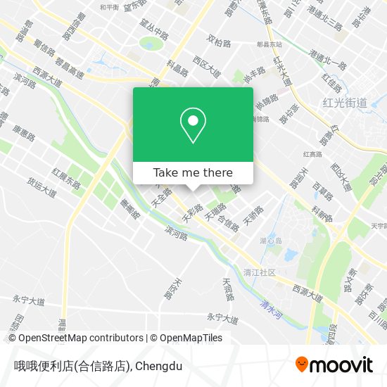 哦哦便利店(合信路店) map