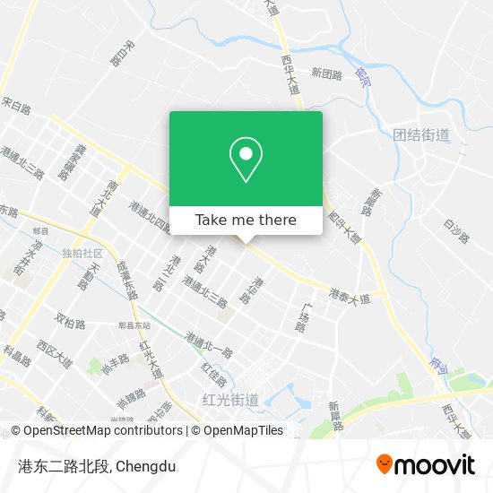港东二路北段 map