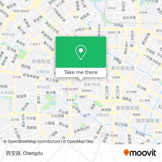 西安路 map