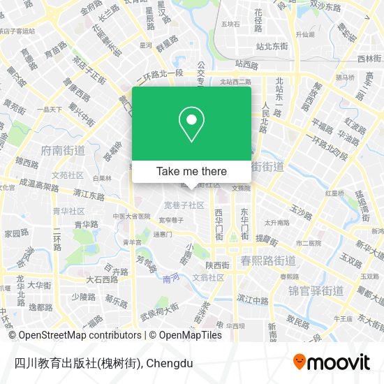 四川教育出版社(槐树街) map