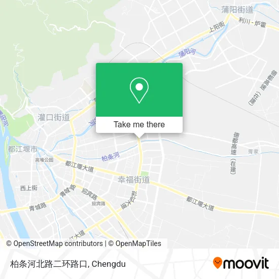 柏条河北路二环路口 map