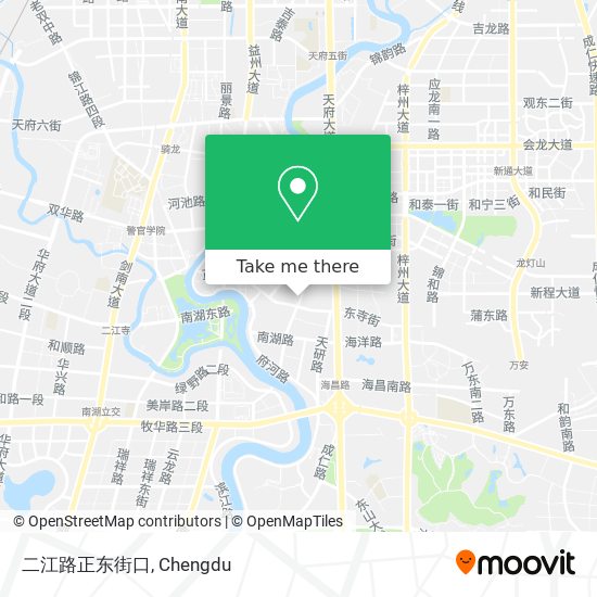 二江路正东街口 map