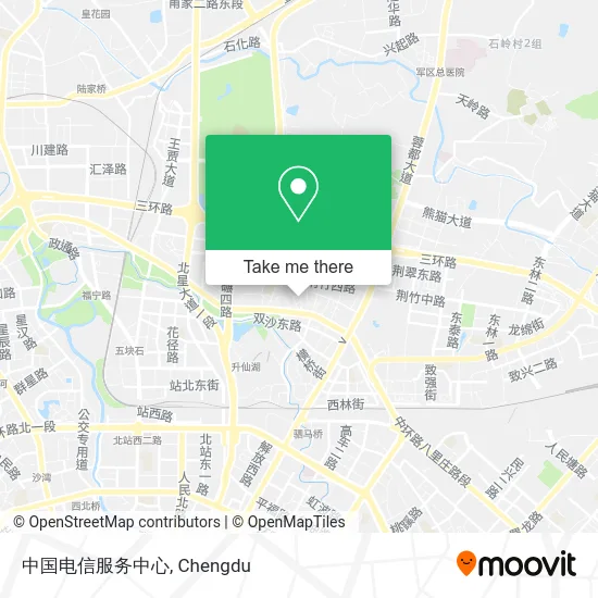 中国电信服务中心 map