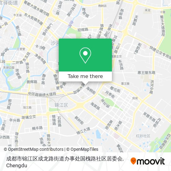 成都市锦江区成龙路街道办事处国槐路社区居委会 map