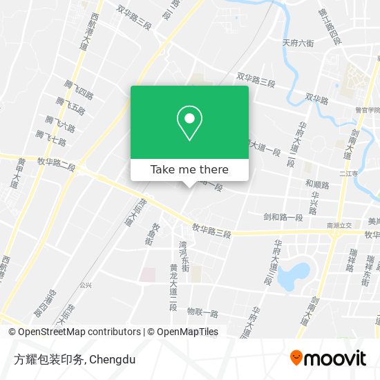 方耀包装印务 map