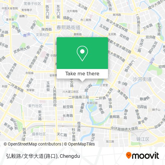 弘毅路/文华大道(路口) map
