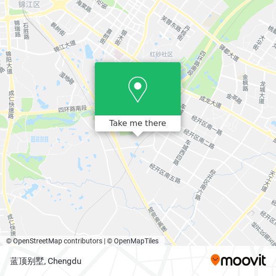 蓝顶别墅 map