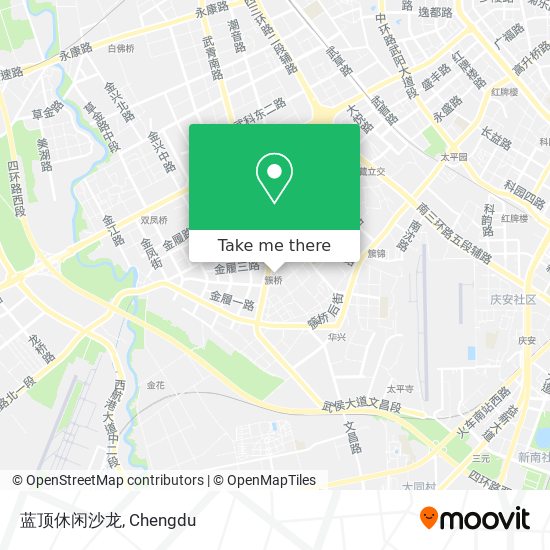 蓝顶休闲沙龙 map