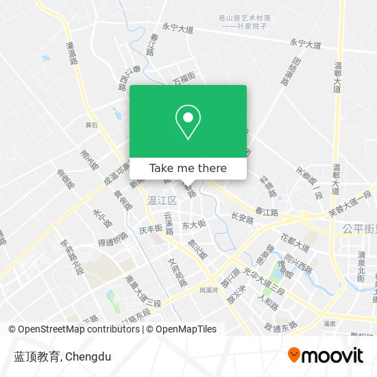 蓝顶教育 map