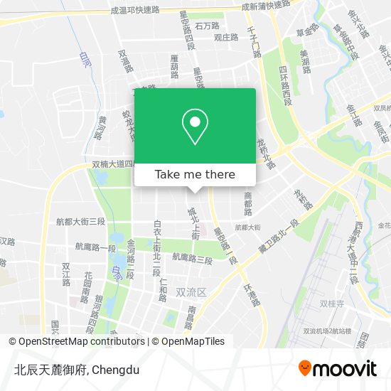 北辰天麓御府 map