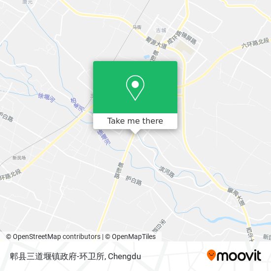 郫县三道堰镇政府-环卫所 map