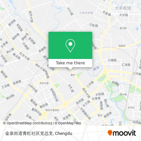 金泉街道青杠社区党总支 map