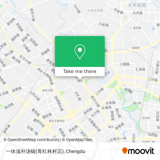 一休滋补汤锅(青杠林村店) map