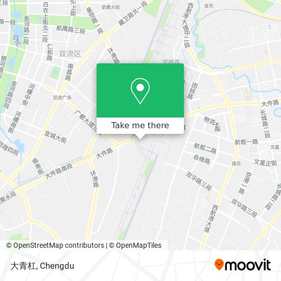 大青杠 map