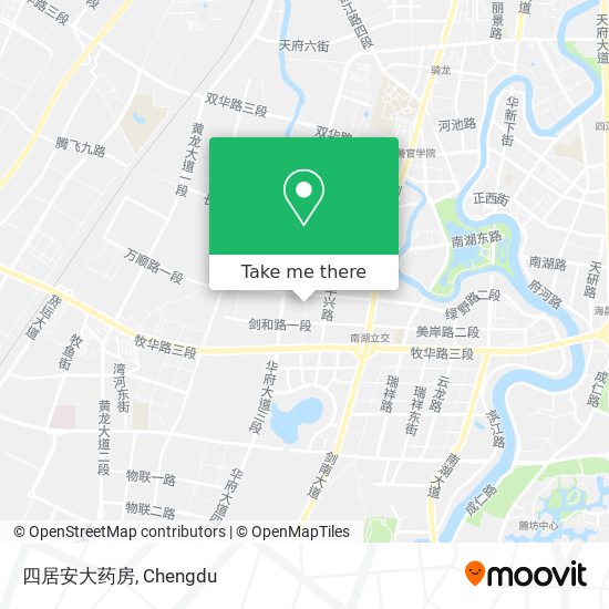 四居安大药房 map