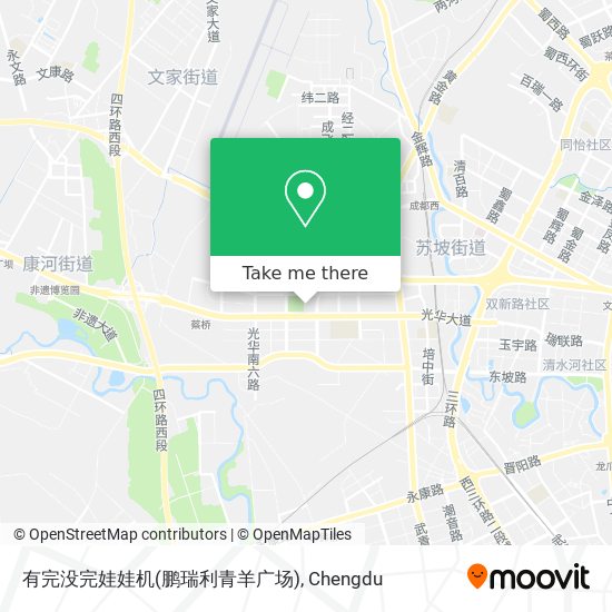 有完没完娃娃机(鹏瑞利青羊广场) map