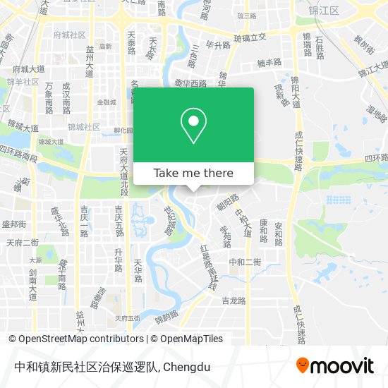 中和镇新民社区治保巡逻队 map