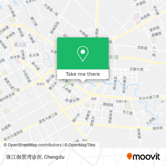 珠江御景湾诊所 map