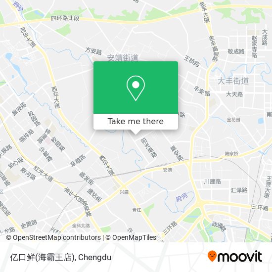 亿口鲜(海霸王店) map