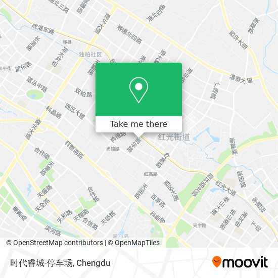 时代睿城-停车场 map
