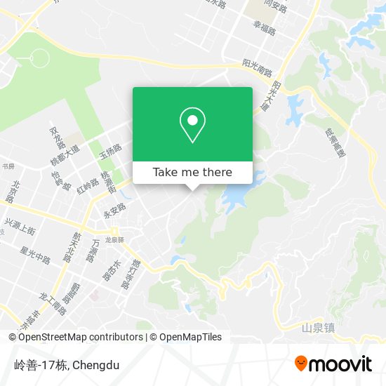 岭善-17栋 map
