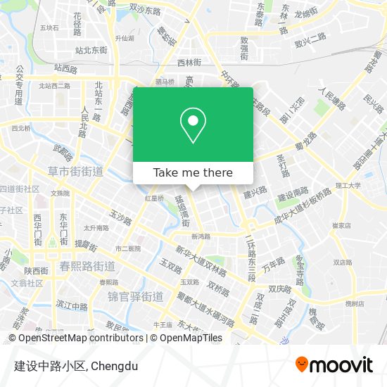 建设中路小区 map