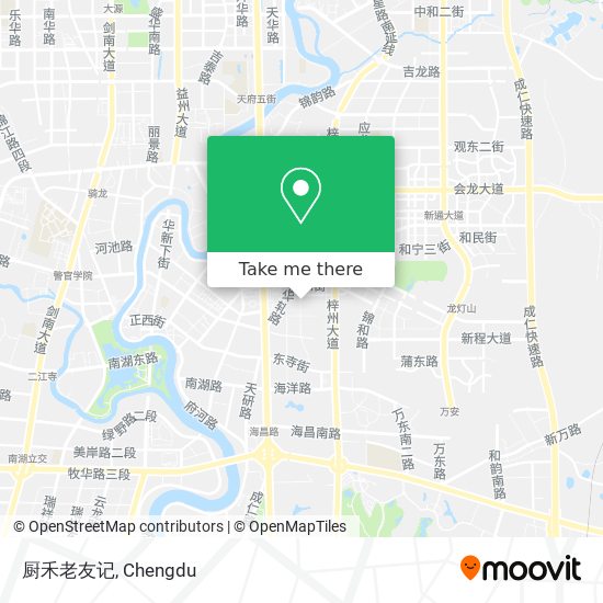 厨禾老友记 map