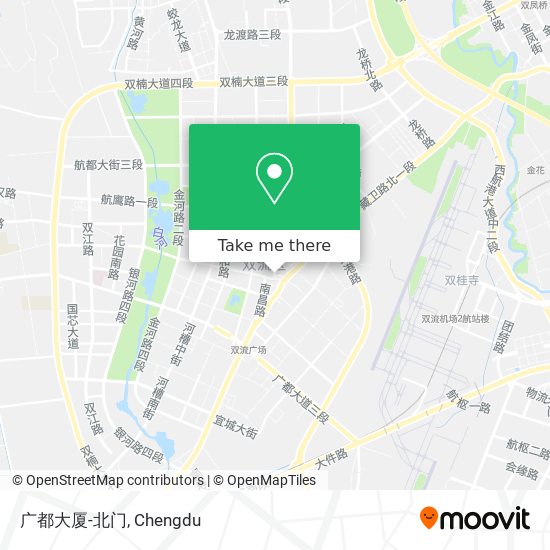 广都大厦-北门 map