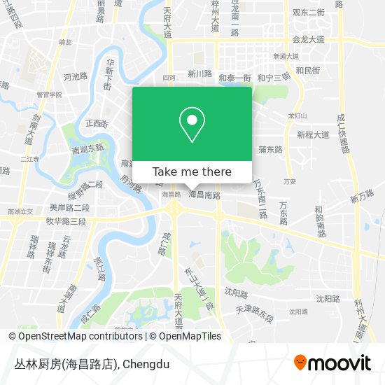 丛林厨房(海昌路店) map
