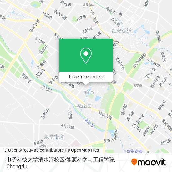 电子科技大学清水河校区-能源科学与工程学院 map