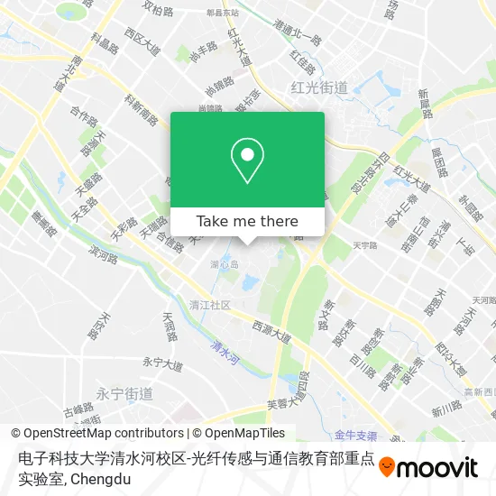 电子科技大学清水河校区-光纤传感与通信教育部重点实验室 map
