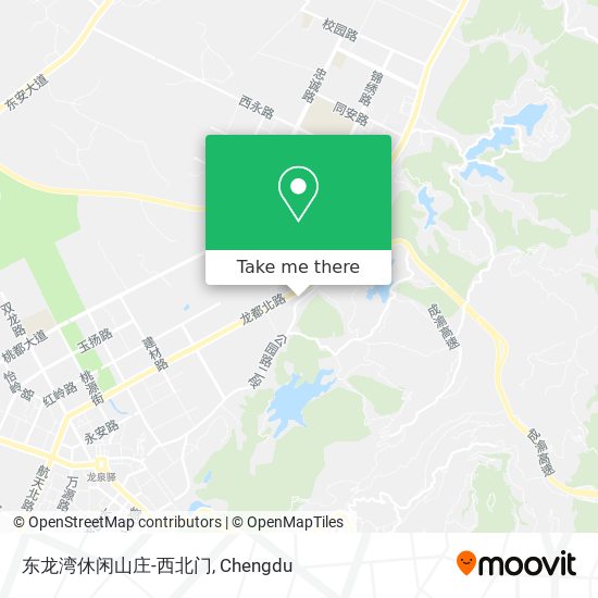 东龙湾休闲山庄-西北门 map