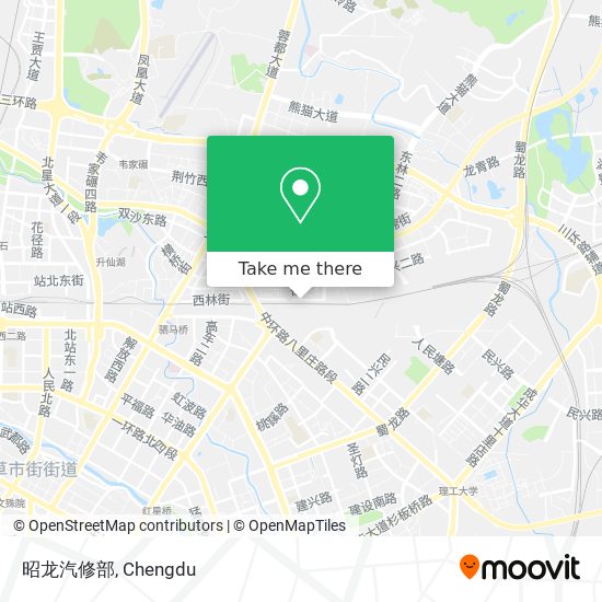 昭龙汽修部 map