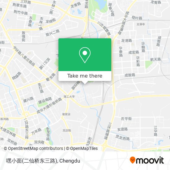 嘿小面(二仙桥东三路) map