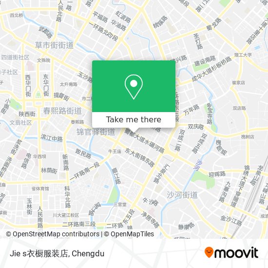 Jie s衣橱服装店 map