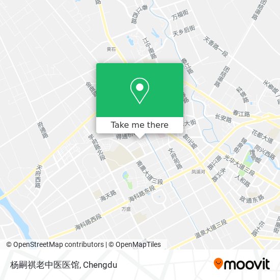 杨嗣祺老中医医馆 map