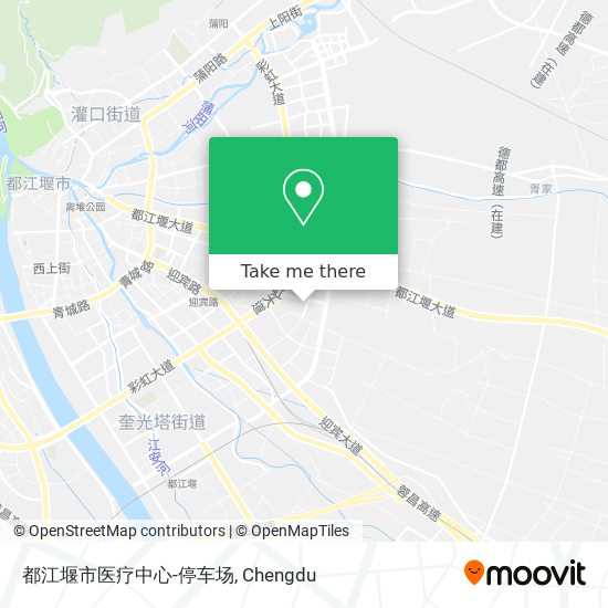 都江堰市医疗中心-停车场 map